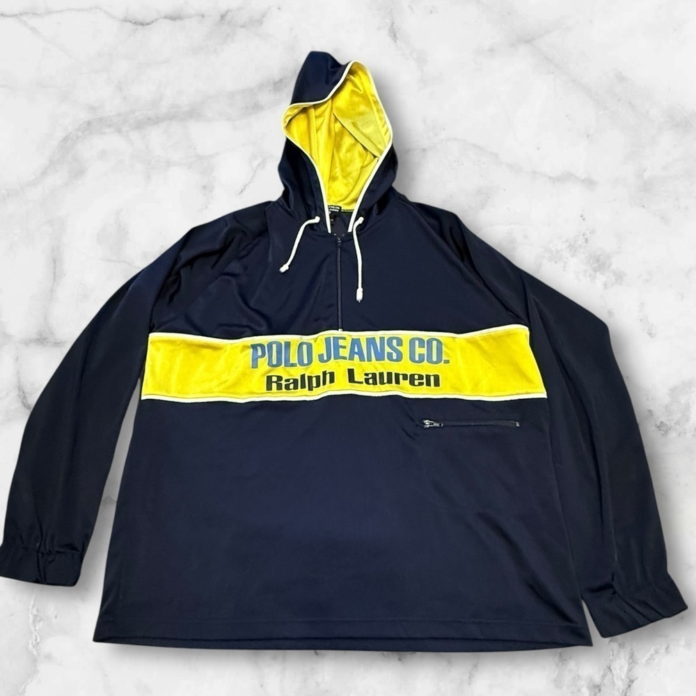 Men’s Polo hooded shirt size L